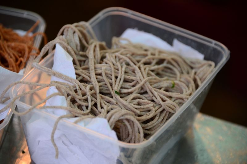 Sợi mì Soba làm từ bột Tam Giác Mạch Hà Giang